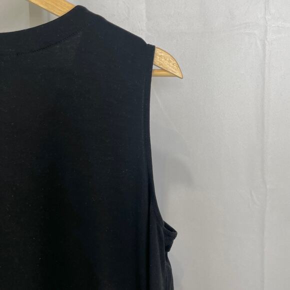 J. JILL Wearever Sleeveless Tank Top Pullover Stretch Rayon Jersey Black Size XL - Picture 8 of 11